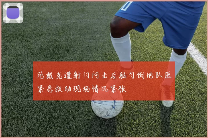 范戴克遭射门闷击后脑勺倒地队医紧急救助现场情况紧张